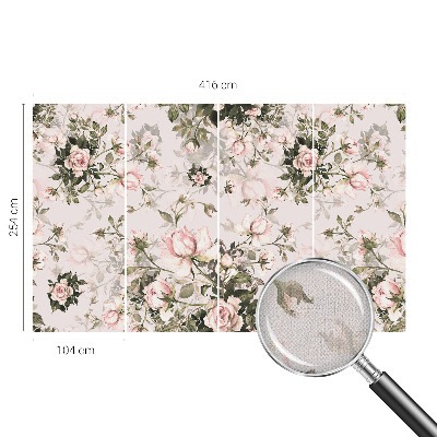 Samolepící tapeta Květinový vzor