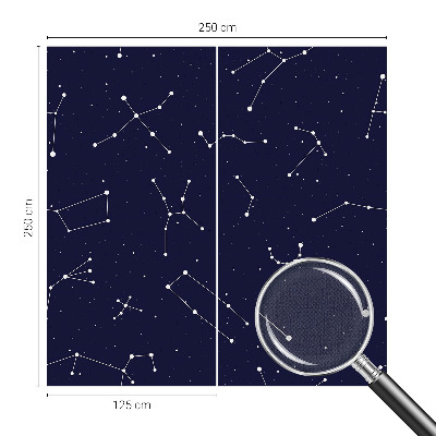 Samolepicí fototapeta do ložnice Astro Sky