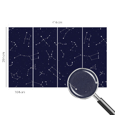 Samolepicí fototapeta do ložnice Astro Sky