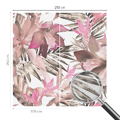 Fotografická tapeta na zeď Exotické květiny