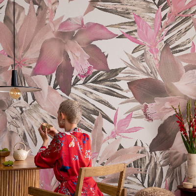 Fotografická tapeta na zeď Exotické květiny