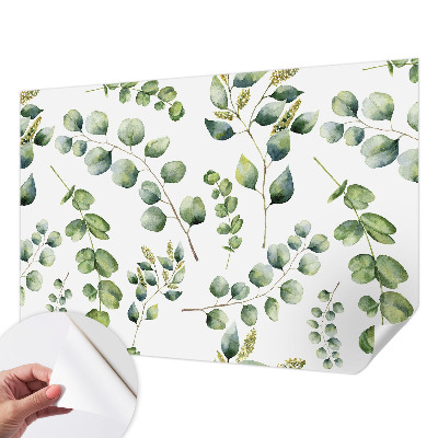 Samolepicí fototapeta na míru Zelené listy