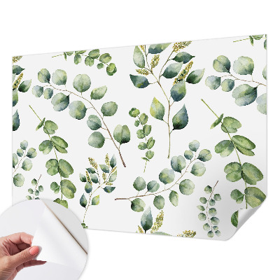 Samolepicí fototapeta na míru Zelené listy