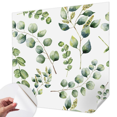 Samolepicí fototapeta na míru Zelené listy