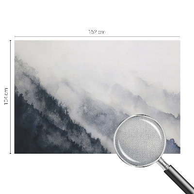 Moderní samolepicí fototapeta Horská mlha