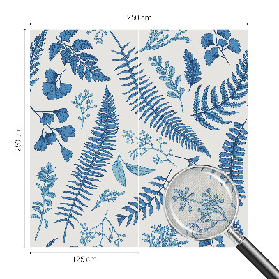 Samolepicí fototapeta Botanické vzory