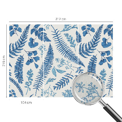 Samolepicí fototapeta Botanické vzory