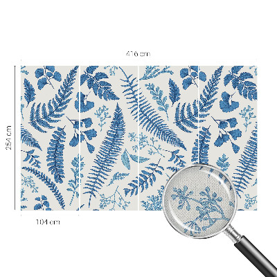 Samolepicí fototapeta Botanické vzory