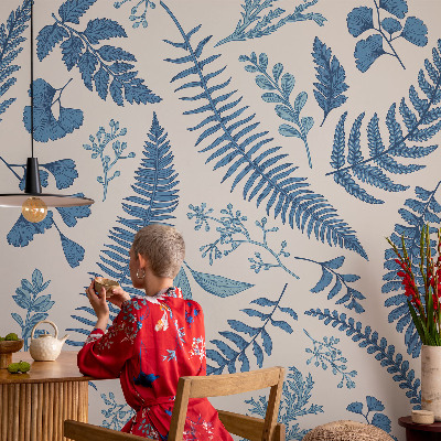 Samolepicí fototapeta Botanické vzory