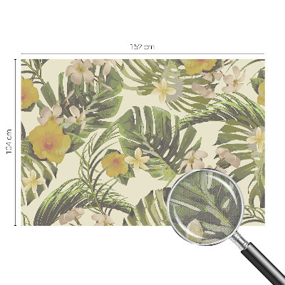 Samolepicí fototapeta na zeď Exotická flóra