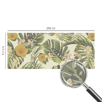 Samolepicí fototapeta na zeď Exotická flóra