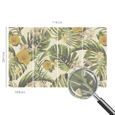 Samolepicí fototapeta na zeď Exotická flóra