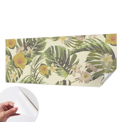 Samolepicí fototapeta na zeď Exotická flóra