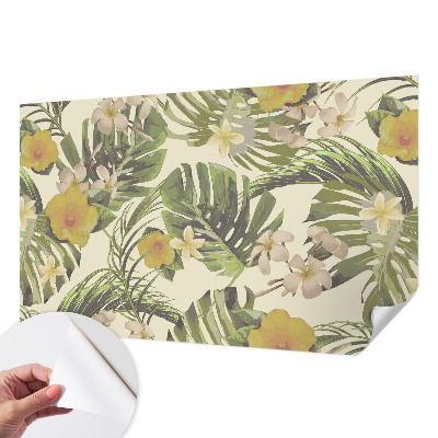 Samolepicí fototapeta na zeď Exotická flóra