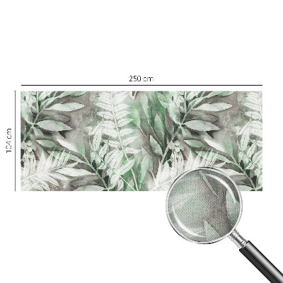 Samolepicí fototapeta do dětského pokoje Akvarelové listy
