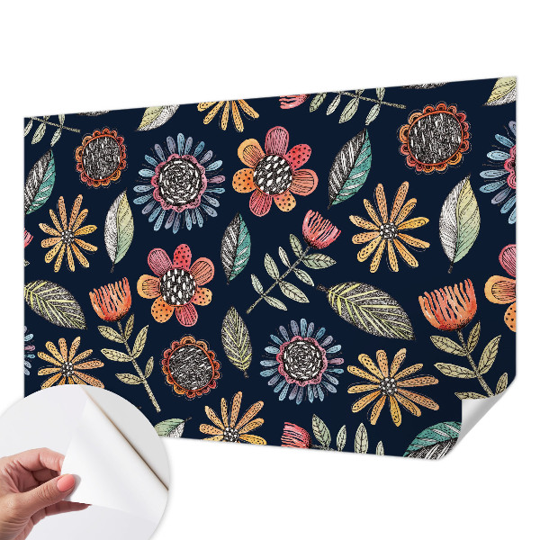 Dětská fototapeta Květinová mozaika