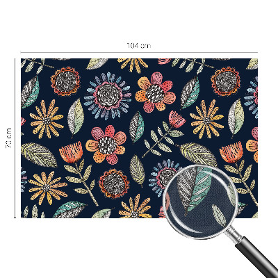 Dětská fototapeta Květinová mozaika