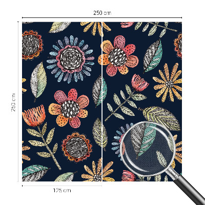 Dětská fototapeta Květinová mozaika