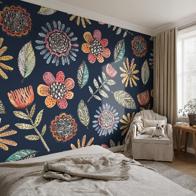 Dětská fototapeta Květinová mozaika