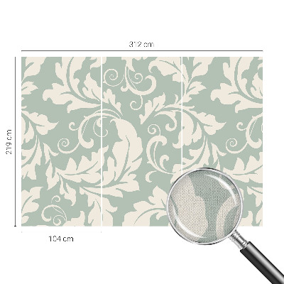 Fototapeta do dětského pokoje Dekorativní listy