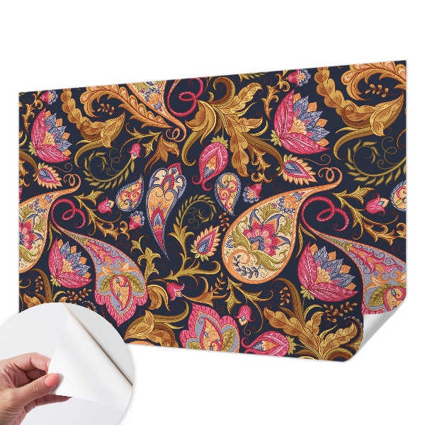 Fotografická tapeta na zeď Barevný paisley vzor