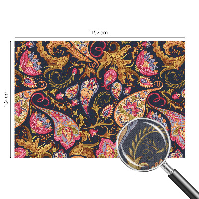 Fotografická tapeta na zeď Barevný paisley vzor