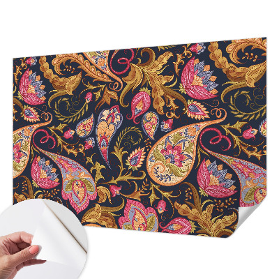 Fotografická tapeta na zeď Barevný paisley vzor