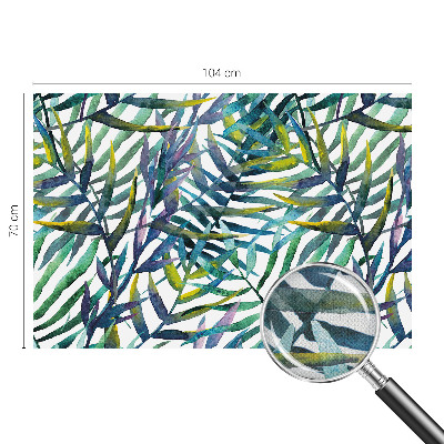 Samolepicí dekorativní fototapeta Exotická vegetace