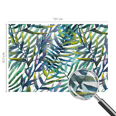 Samolepicí dekorativní fototapeta Exotická vegetace