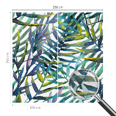 Samolepicí dekorativní fototapeta Exotická vegetace