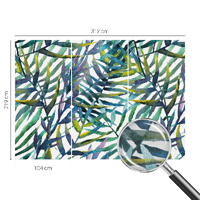 Samolepicí dekorativní fototapeta Exotická vegetace