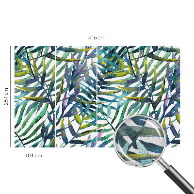 Samolepicí dekorativní fototapeta Exotická vegetace