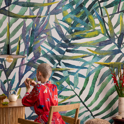 Samolepicí dekorativní fototapeta Exotická vegetace