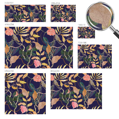 Samolepicí fototapeta na míru Elegance rostlin