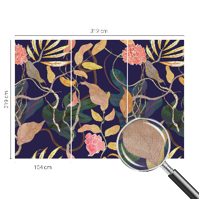 Samolepicí fototapeta na míru Elegance rostlin