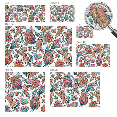 Samolepicí fototapeta do obýváků Orientální vzor