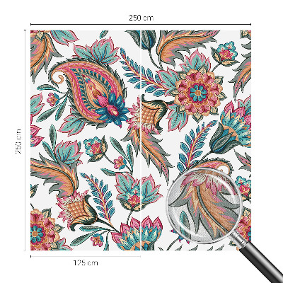 Samolepicí fototapeta do obýváků Orientální vzor