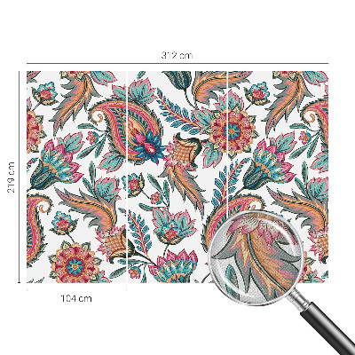 Samolepicí fototapeta do obýváků Orientální vzor