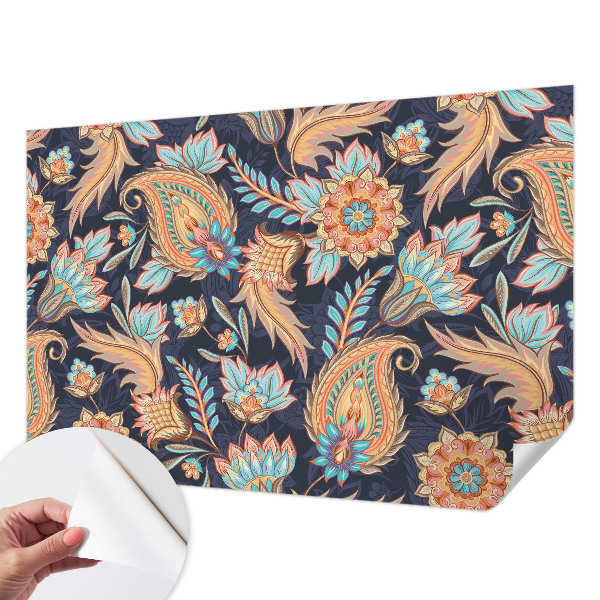 Moderní samolepicí fototapeta Květinový vzor