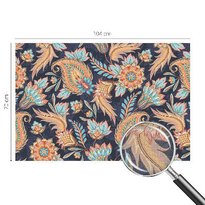 Moderní samolepicí fototapeta Květinový vzor