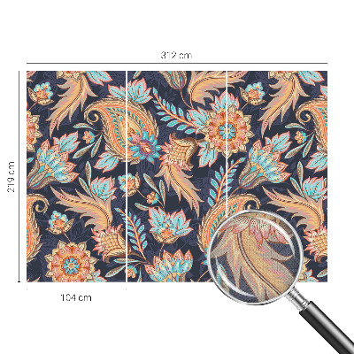 Moderní samolepicí fototapeta Květinový vzor