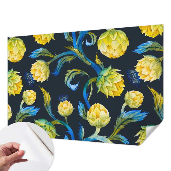 Samolepící fototapeta 3d Rostlinný virtuóz