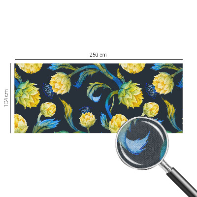 Samolepící fototapeta 3d Rostlinný virtuóz