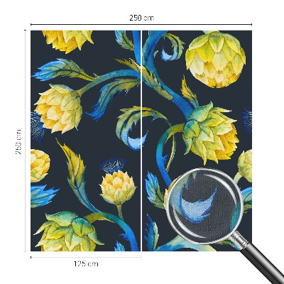 Samolepící fototapeta 3d Rostlinný virtuóz