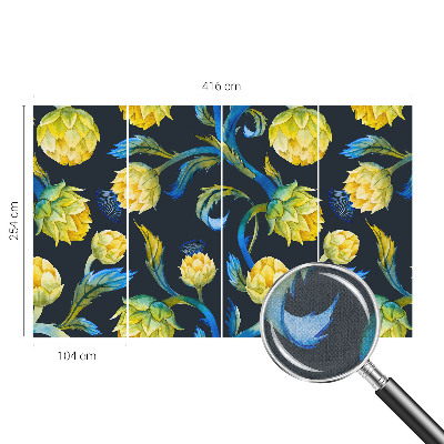 Samolepící fototapeta 3d Rostlinný virtuóz