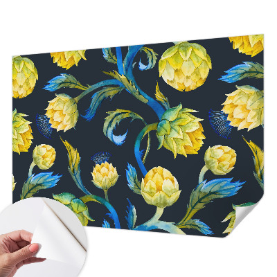 Samolepící fototapeta 3d Rostlinný virtuóz