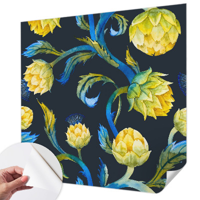 Samolepící fototapeta 3d Rostlinný virtuóz