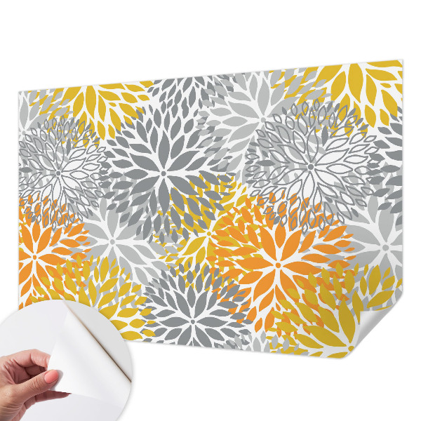 Samolepicí fototapeta na zeď Energie květin