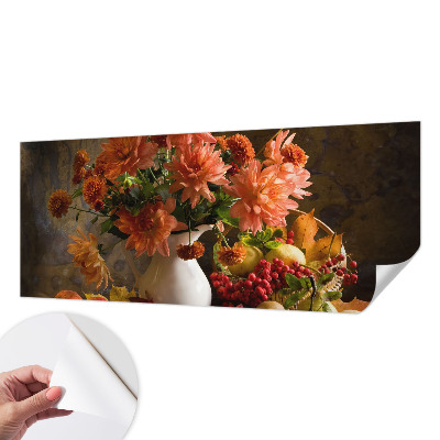 Samolepicí fototapeta do dětského pokoje Podzimní kompozice