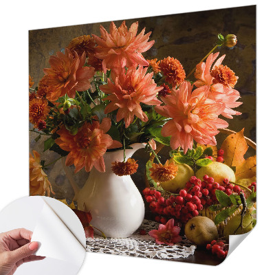 Samolepicí fototapeta do dětského pokoje Podzimní kompozice